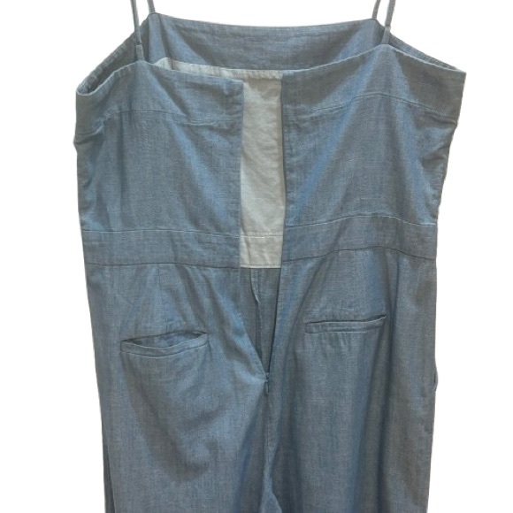 NWOT J. Crew Chambray Jumpsuit Blue Size 12Tall - Picture 10 of 10